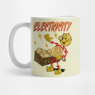 Reddy Kilowatt, light bulb Limitied Art Mug